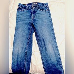 Levi’s Wedgie Straight Jeans Dark Blue